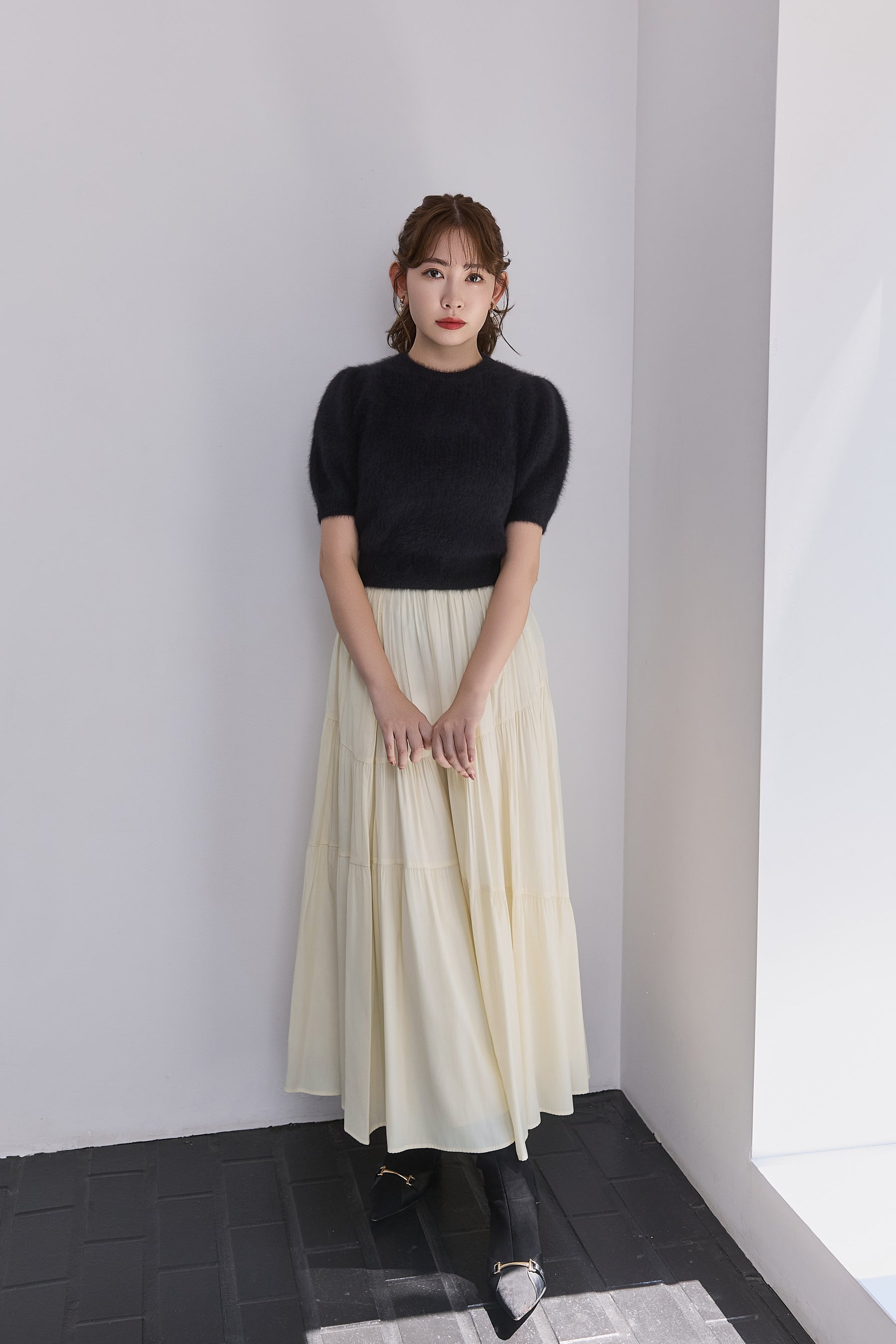 【9月下旬発送】【新色】Fancy Cashmere Blend Pullover