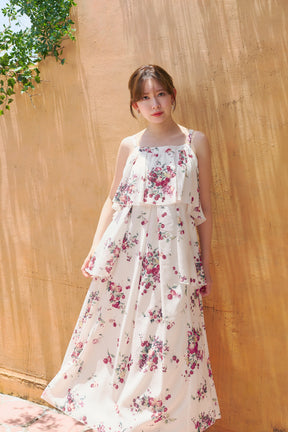 Berry Garden Tiered Dress