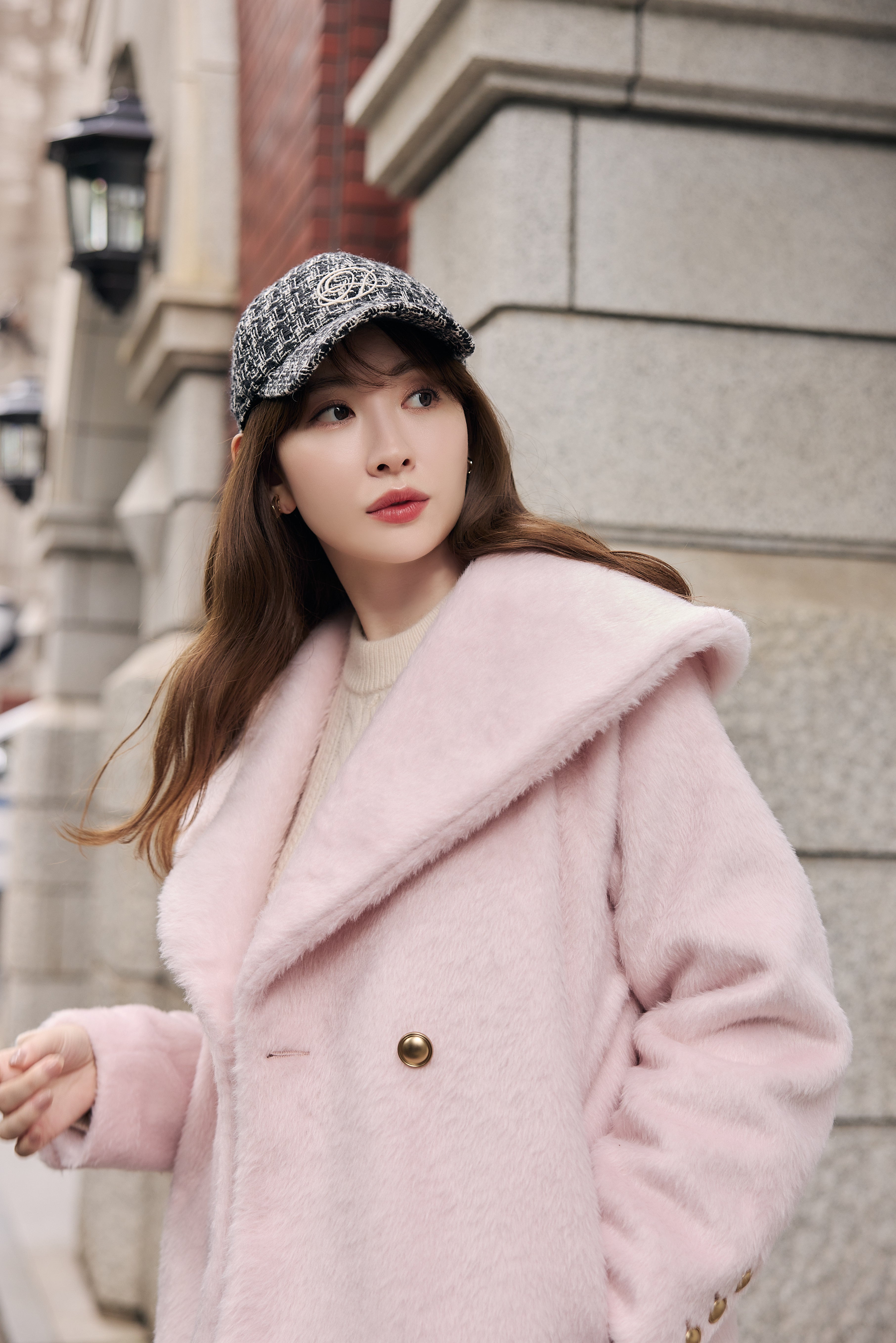 Crystal Heart Velour Chouchou