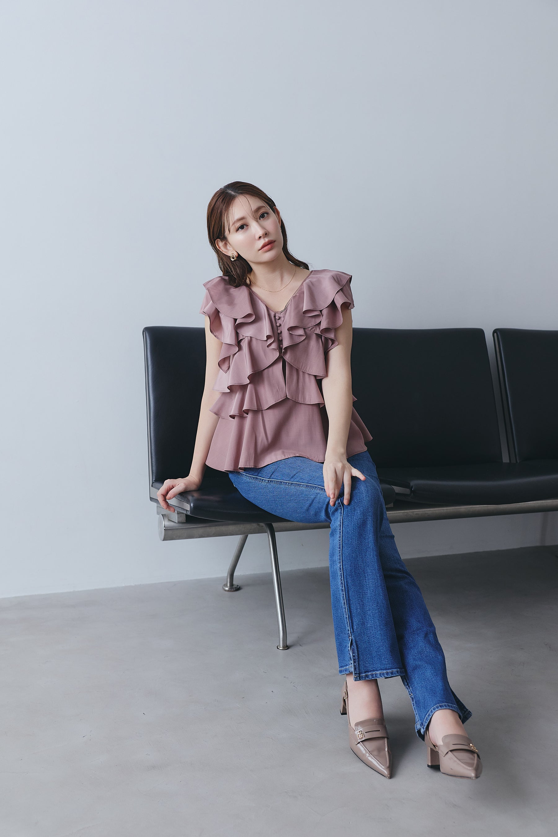 [Ships in early August] Olivia Tiered Top