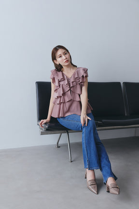 [Ships in early August] Olivia Tiered Top