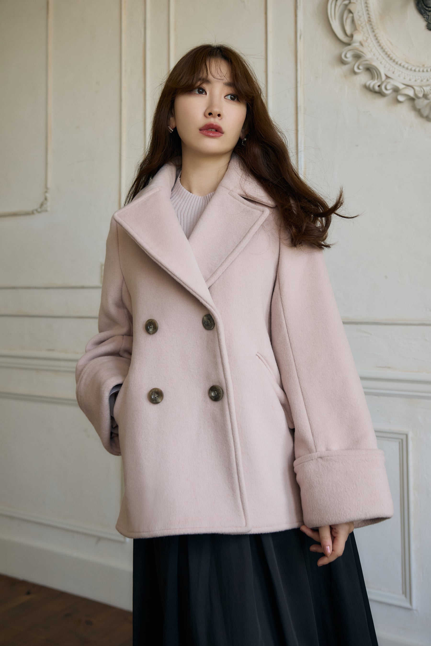 Proust Wool-Blend Melton Coat