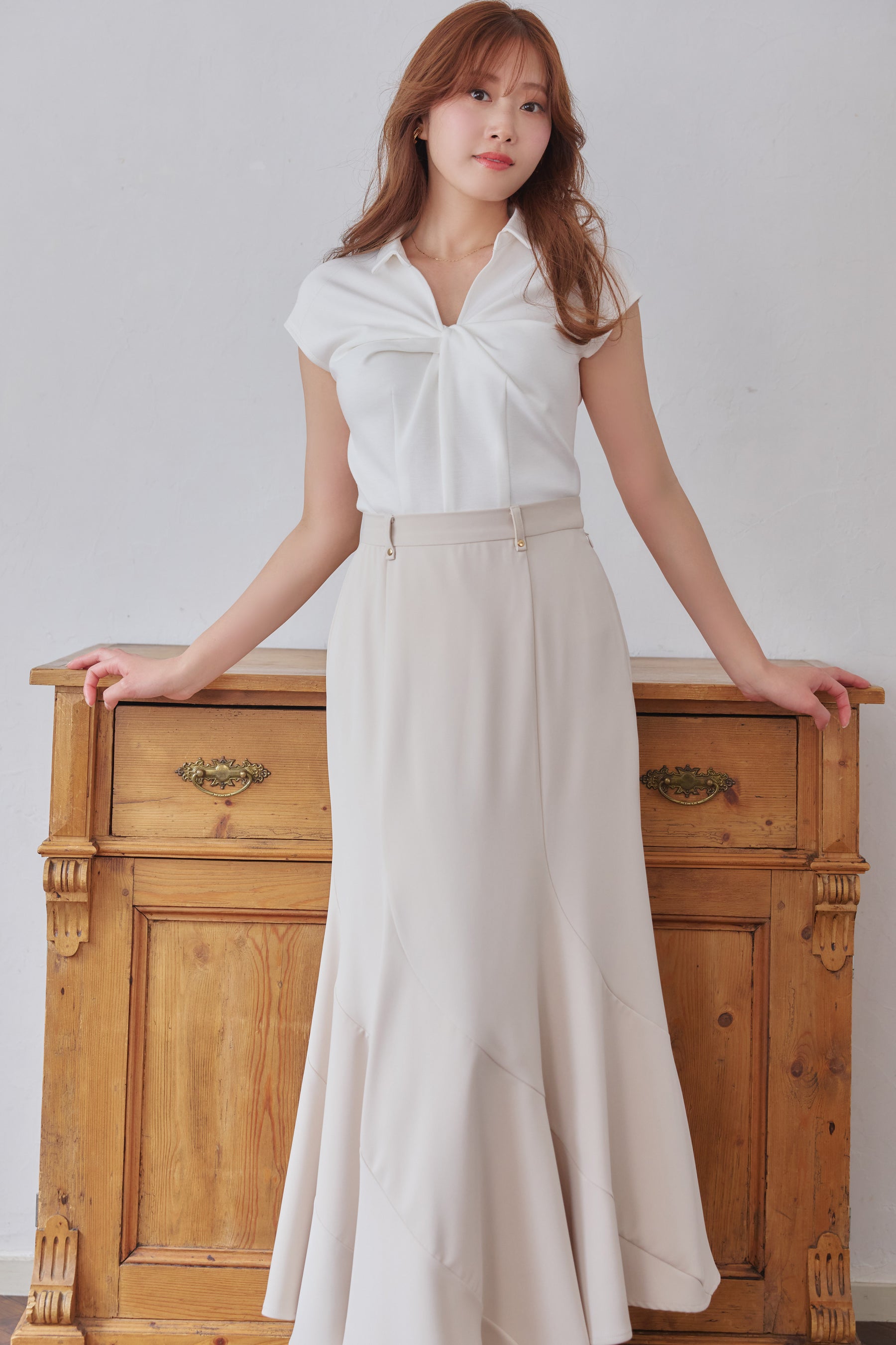 Twist French Sleeve Top