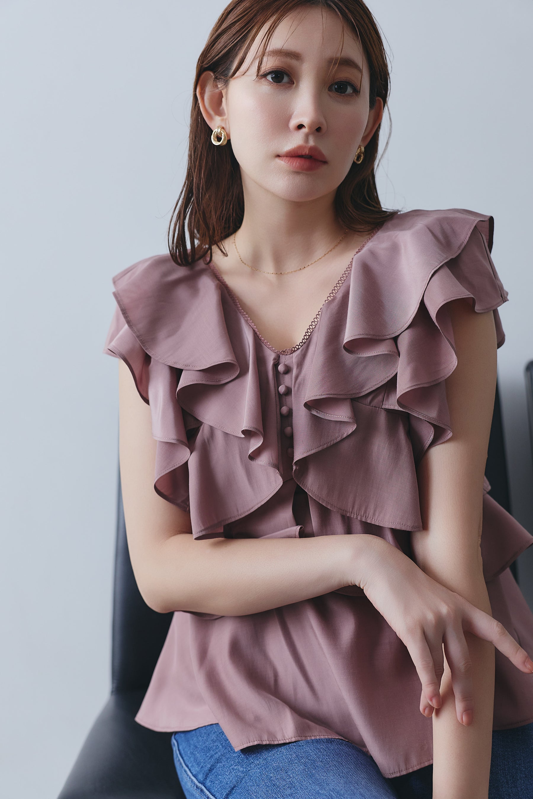 [Ships in early August] Olivia Tiered Top