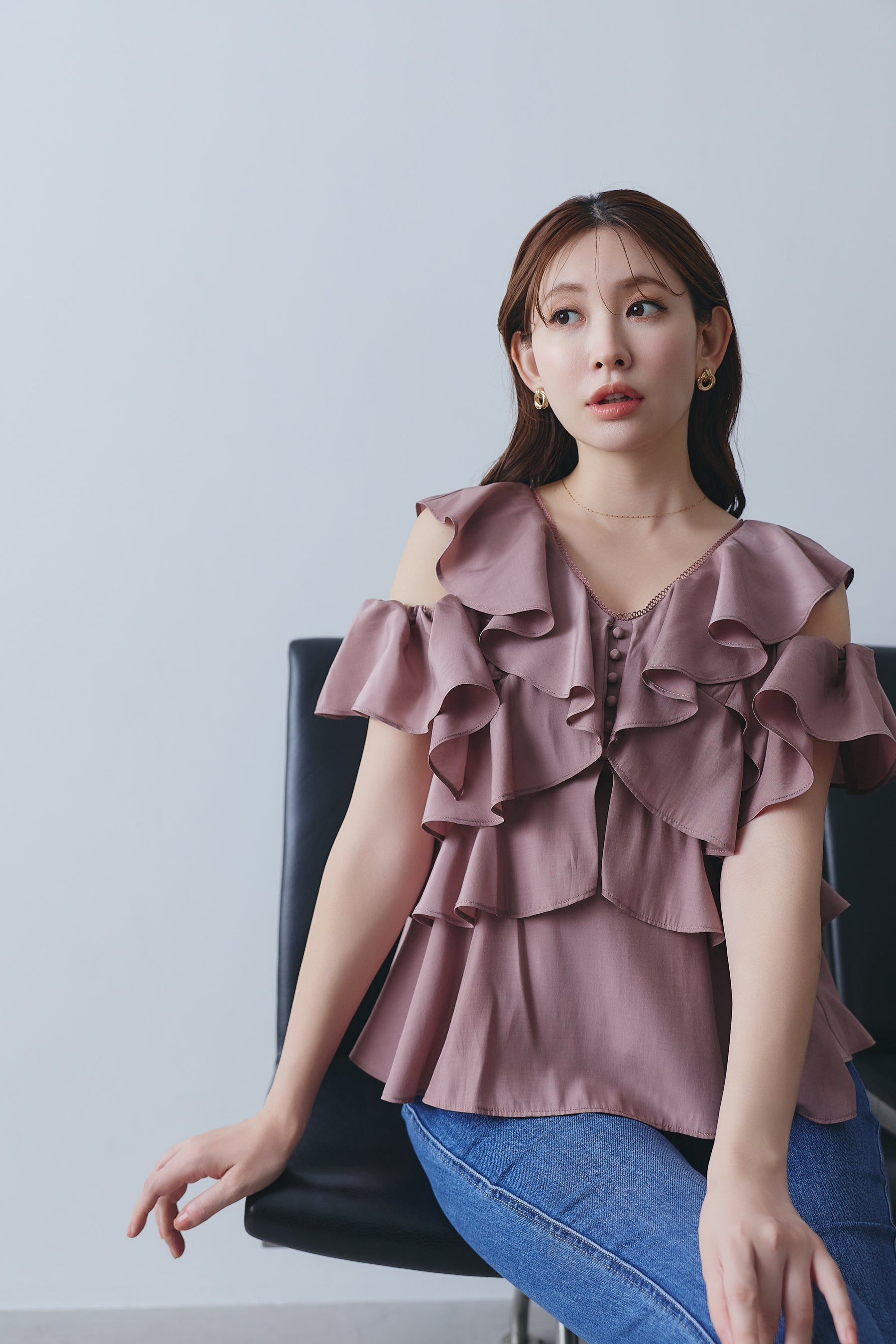 [Ships in early August] Olivia Tiered Top