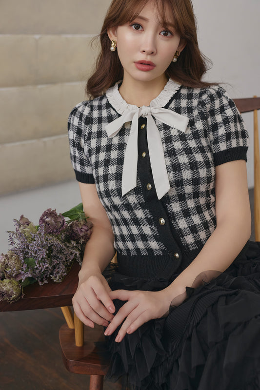 Lucine Ribbon Cardigan