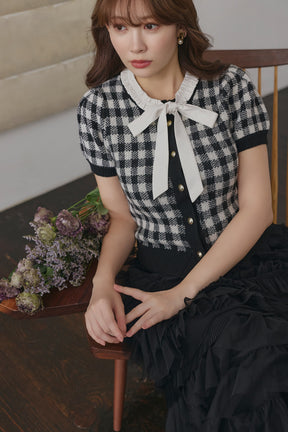 Lucine Ribbon Cardigan