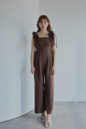 [New color] Ribbon Romper