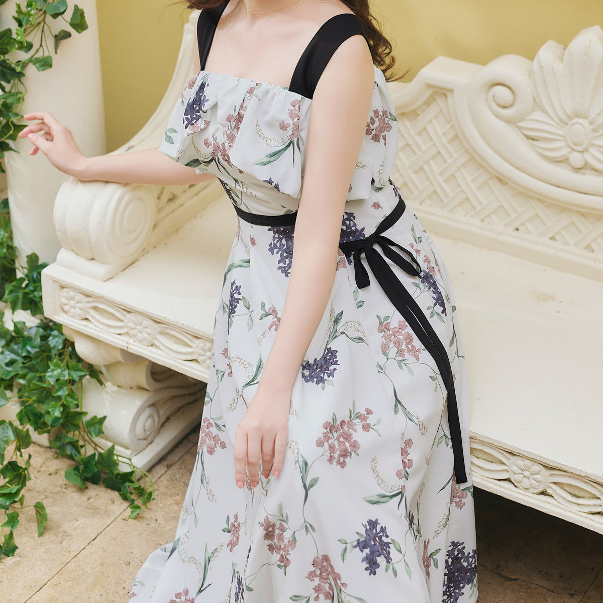Avignon Floral Garden Dress