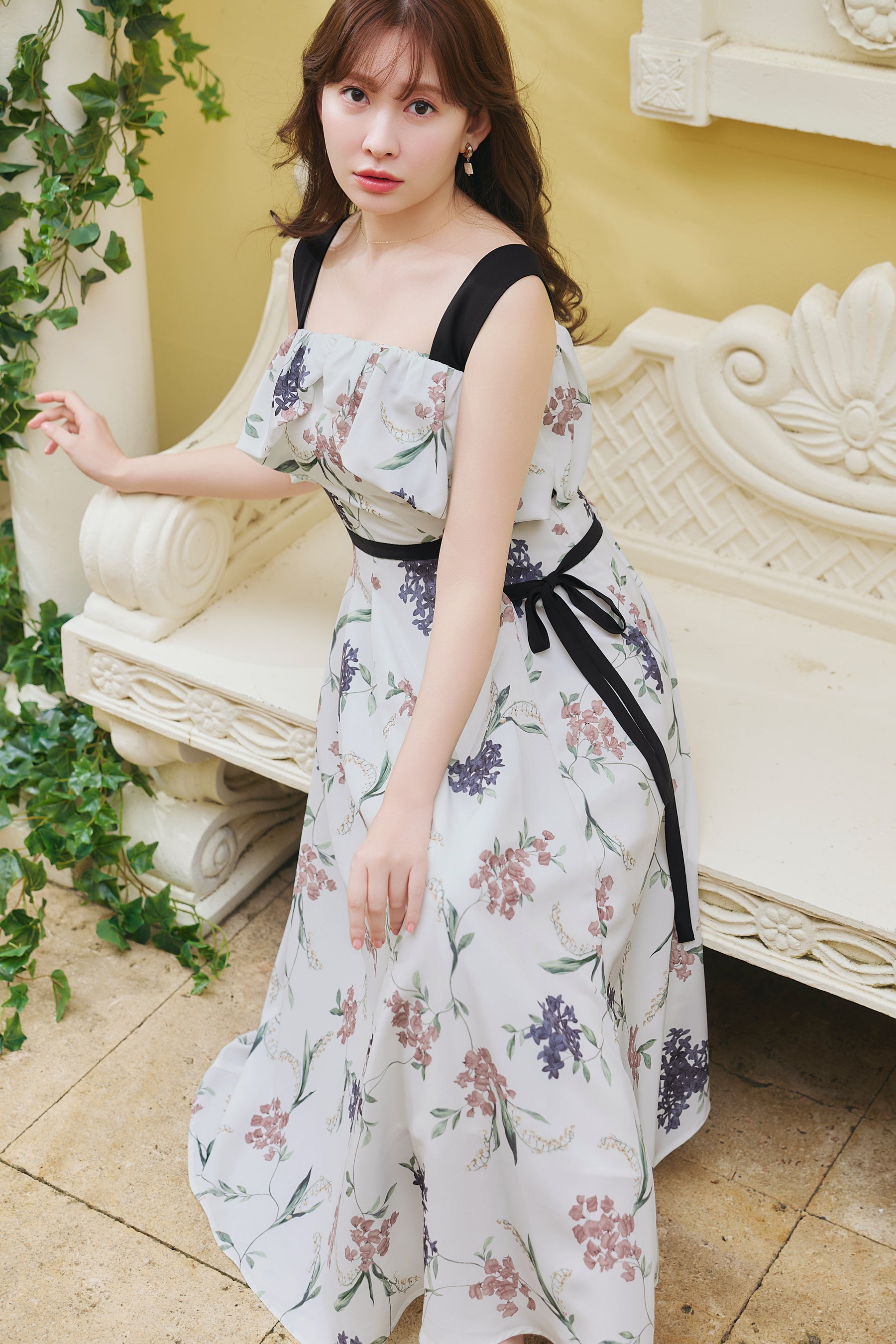 Avignon Floral Garden Dress