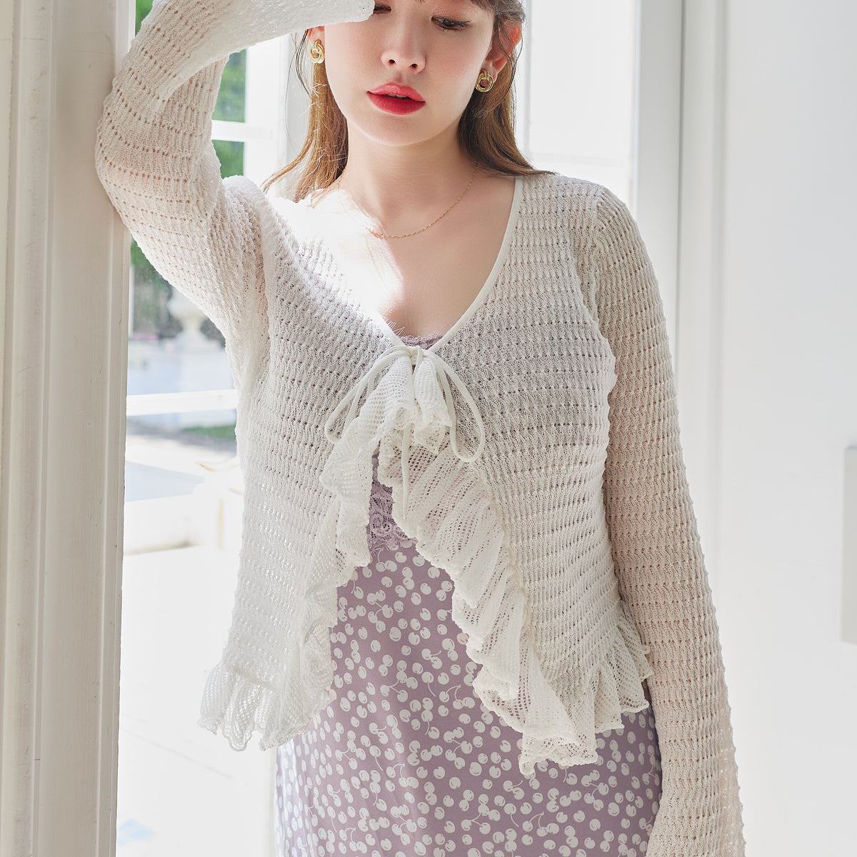 Crochet Lace Cardigan