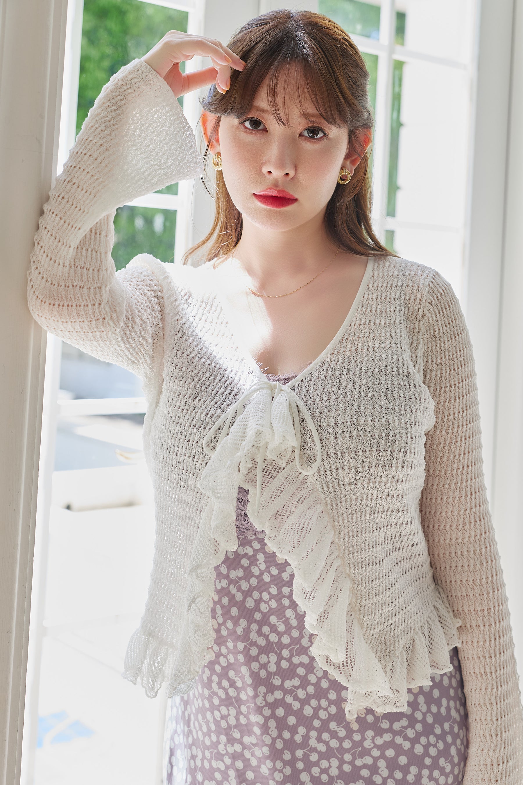 [Ships in mid-June] Crochet Lace Cardigan