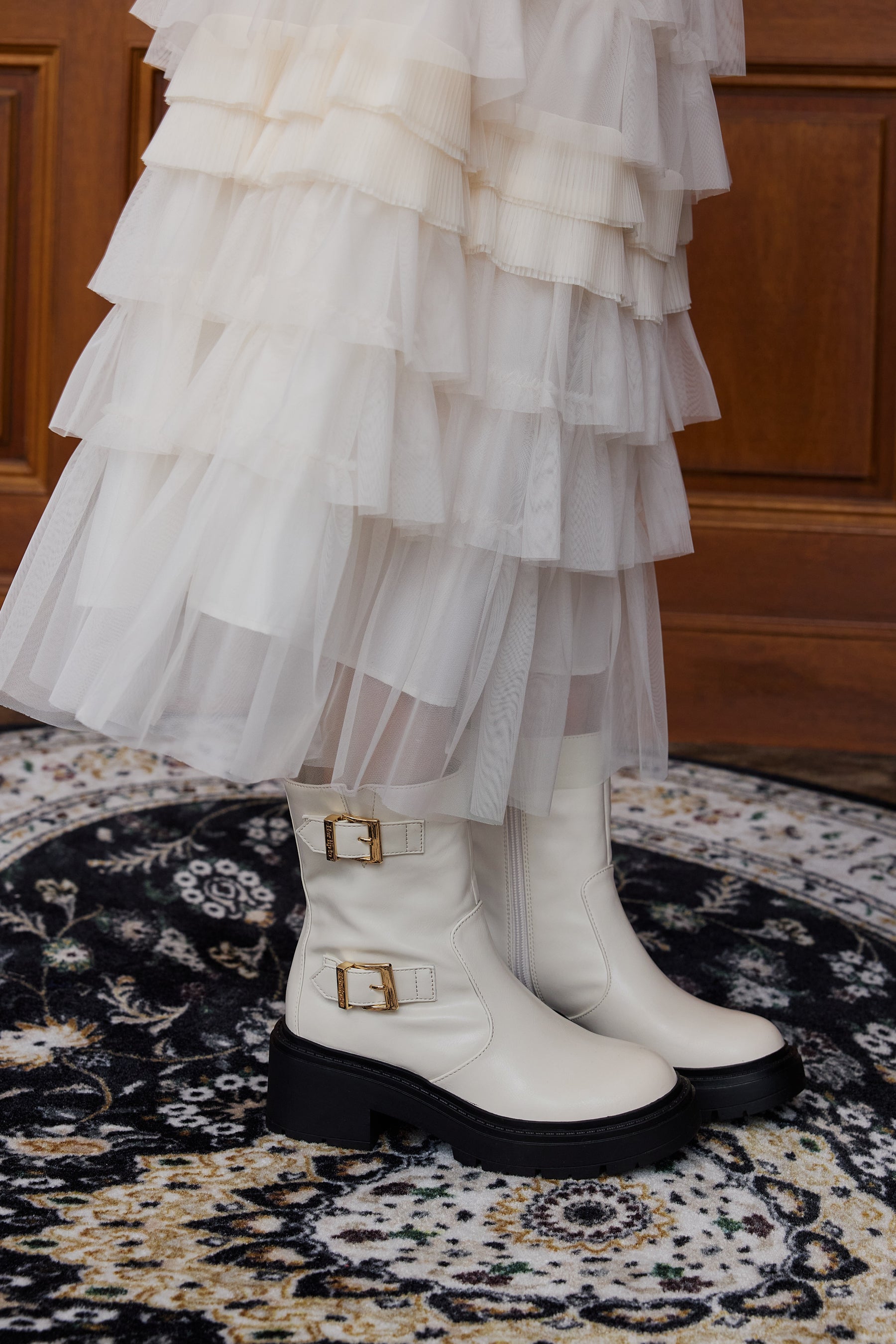 【新色】Double Buckle Boots