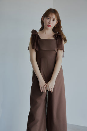 [New color] Ribbon Romper