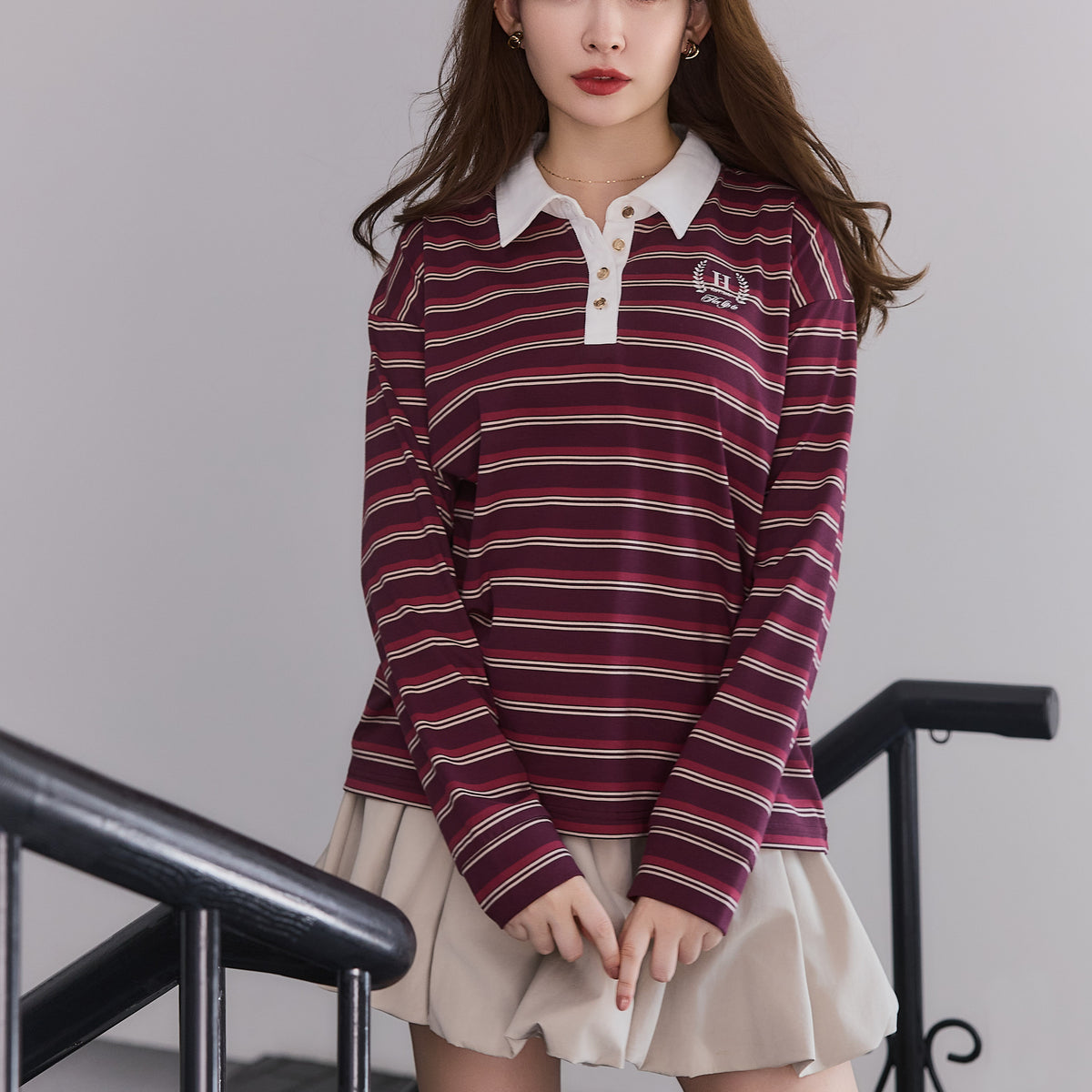 Laurel Emblem Polo Shirt