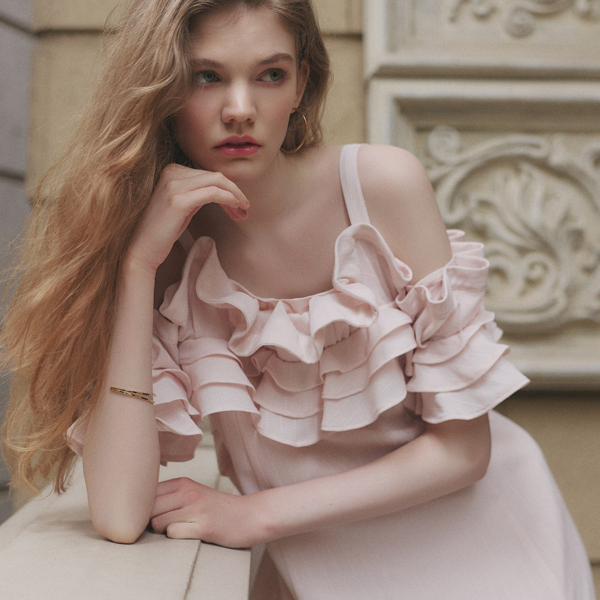 Vol.3 Alma Off-the-Shoulder Dress
