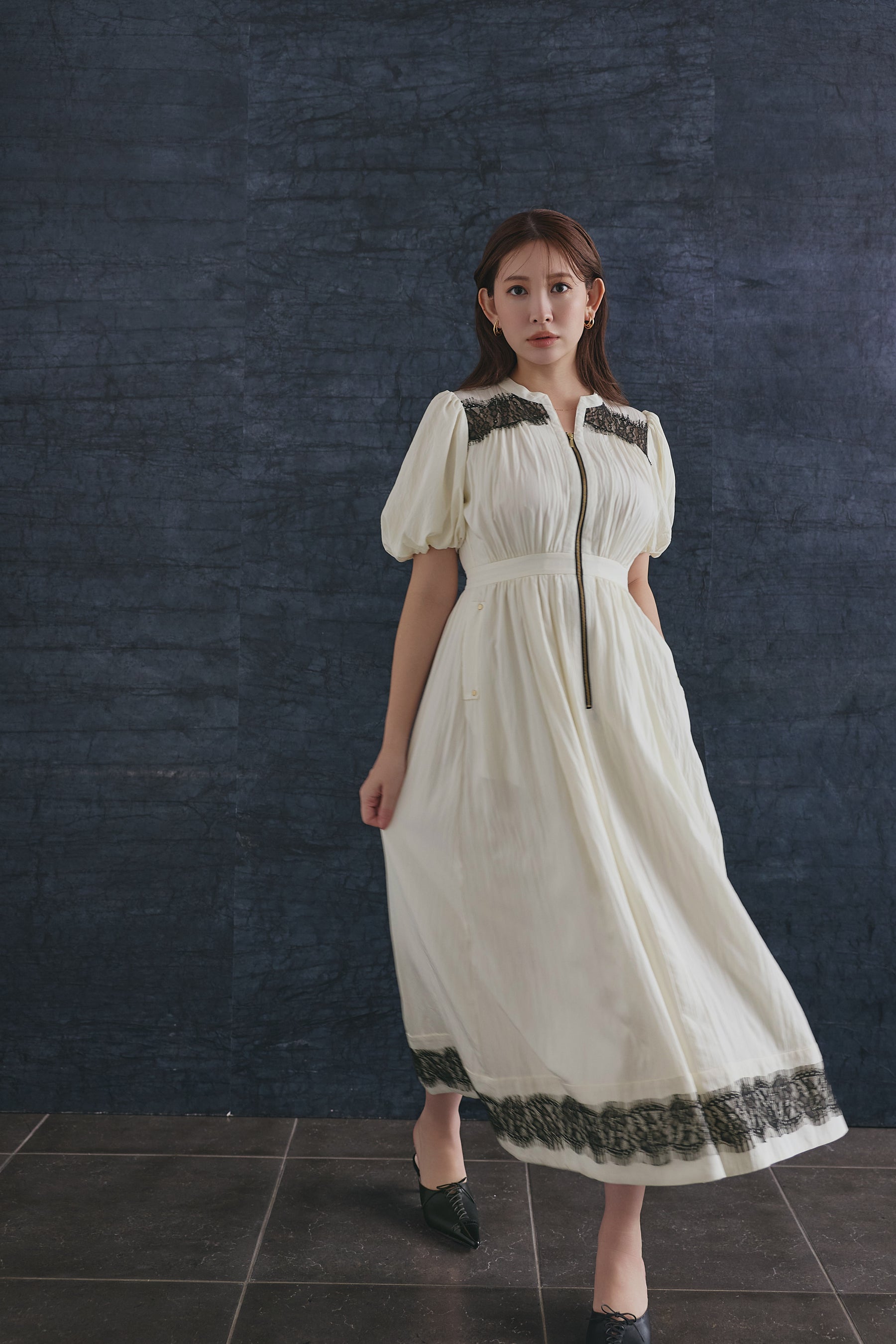 Aurelia Front Zip Dress