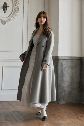 Hamilton Wool River Dress Coatmocha - ロングコート