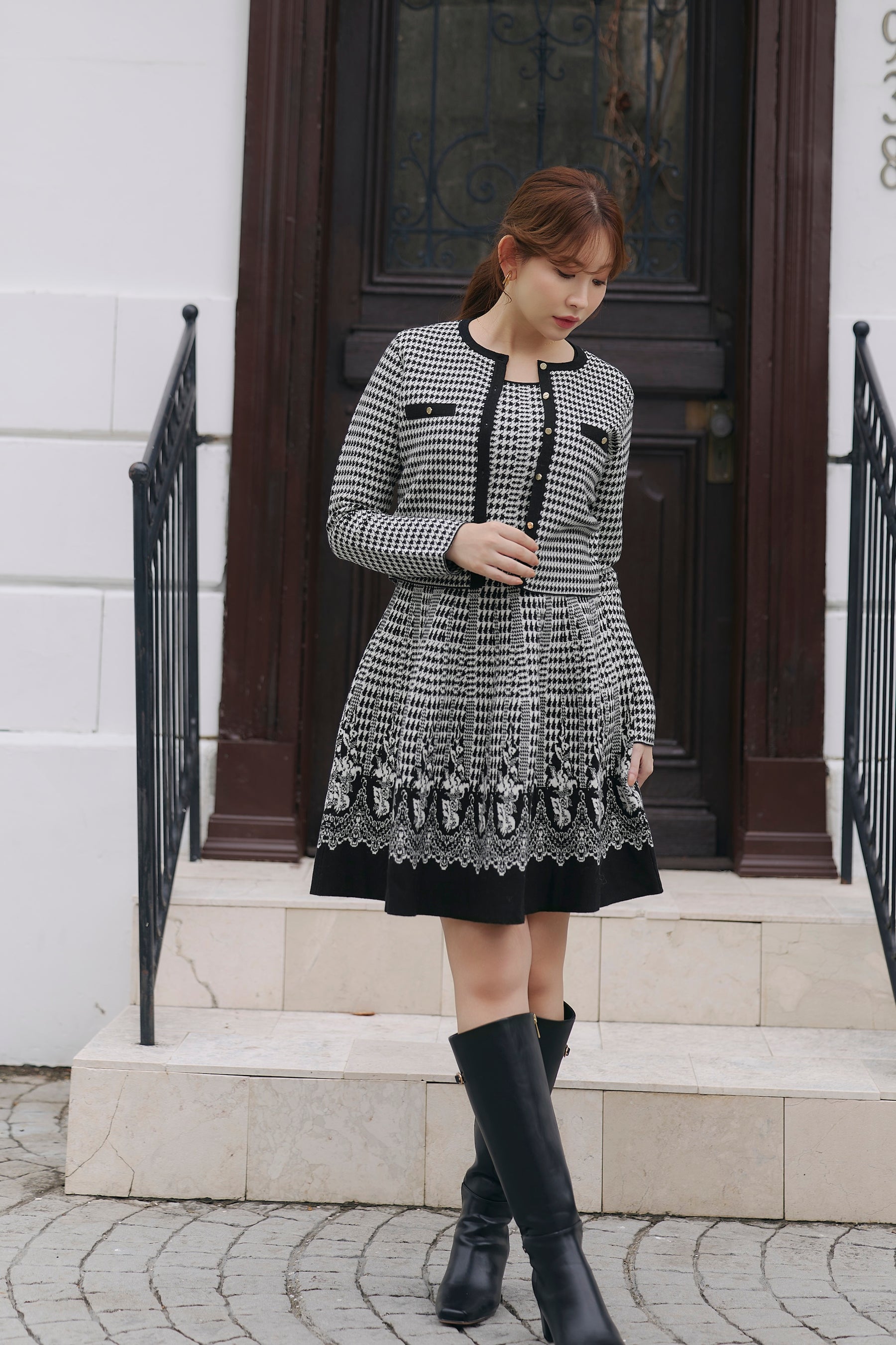 Lena Knit Mini Dress