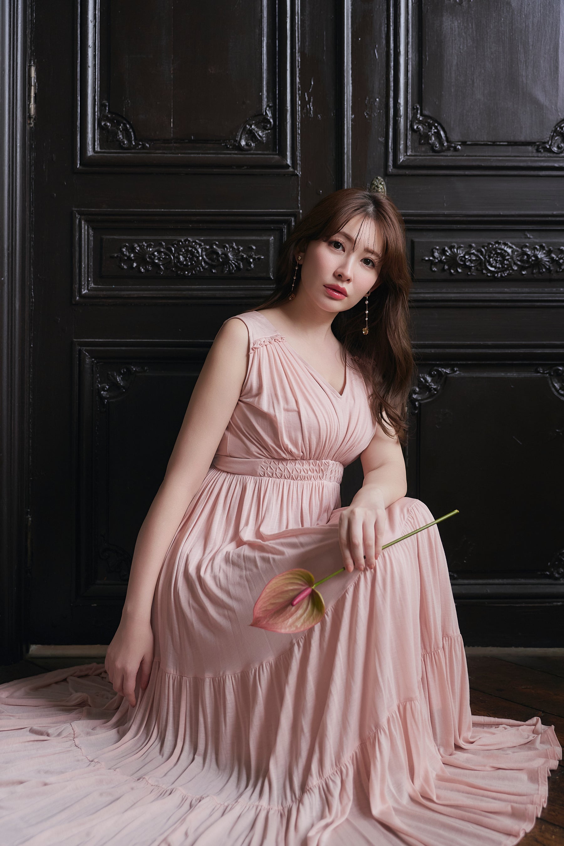 Phoebe Tiered Long Dress
