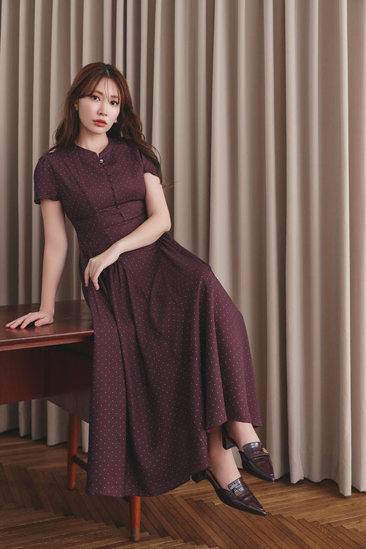 Nadia Pin Dot Dress
