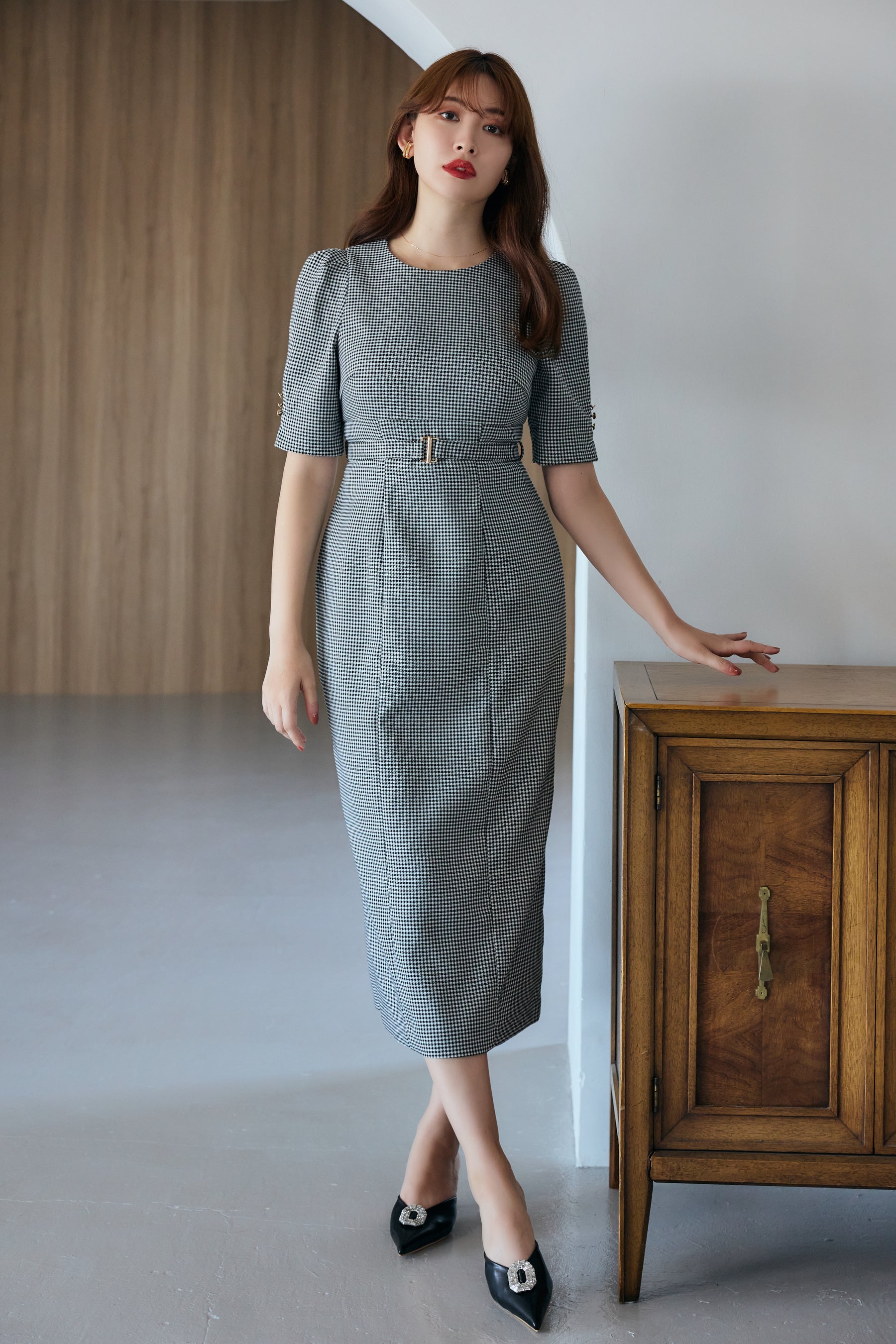 低価格 Her lip to/Notting Hill Belted Dress | www.terrazaalmar.com.ar