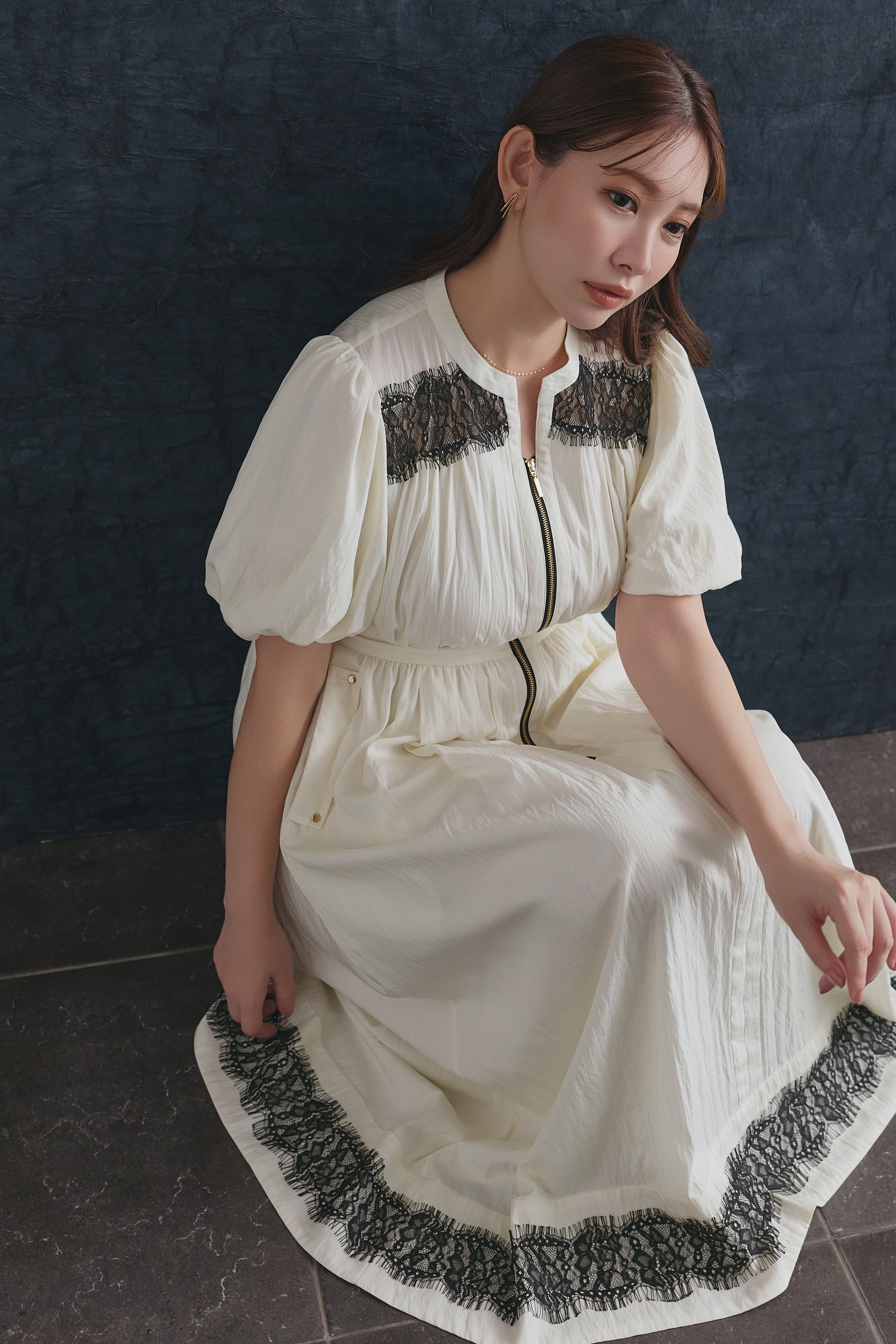 Aurelia Front Zip Dress