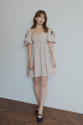 Colette Puff-Sleeve Dress