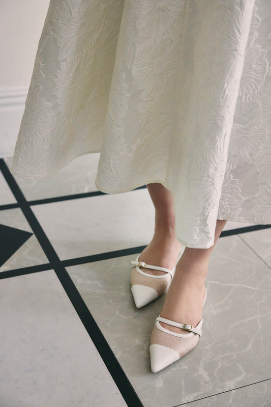 Mondrian Belted Mules