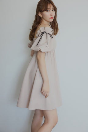 Colette Puff-Sleeve Dress