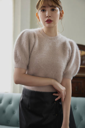 Fancy Cashmere Blend Pullover