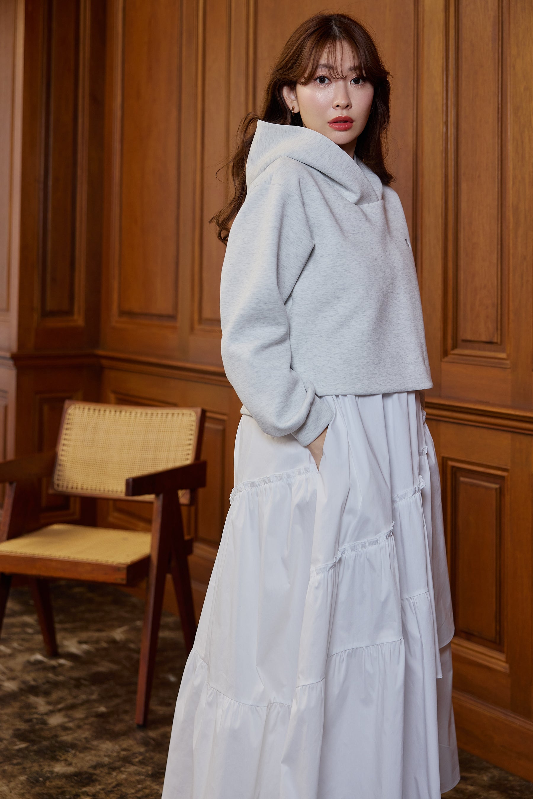 Trois Logo Docking Dress