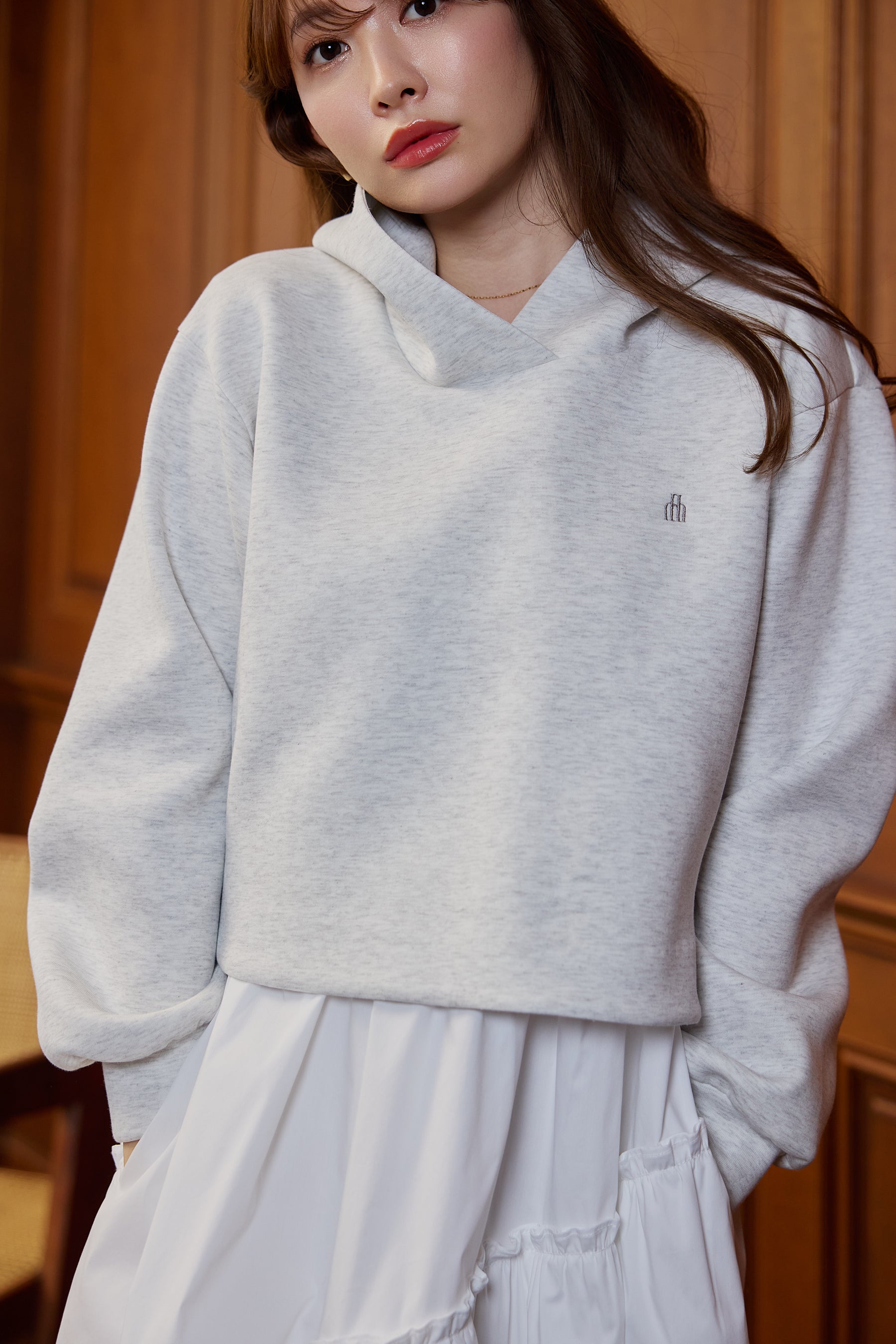 Trois Logo Docking Dress