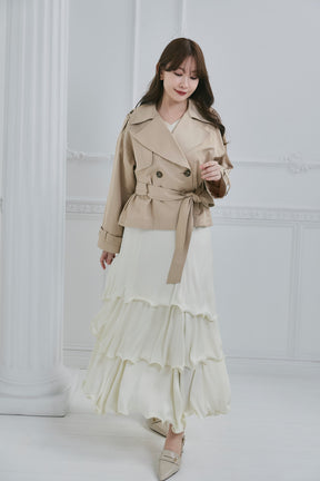 Meline Short Trench Coat