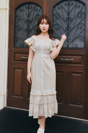 Kiki Butterfly Sleeve Dress