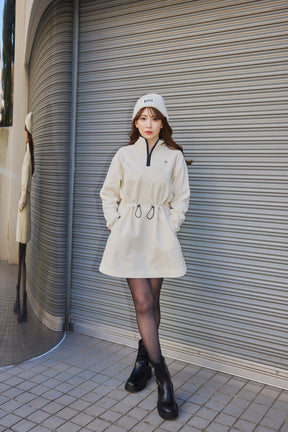 【1月上旬発送】Flight Mode Fleece Mini Dress