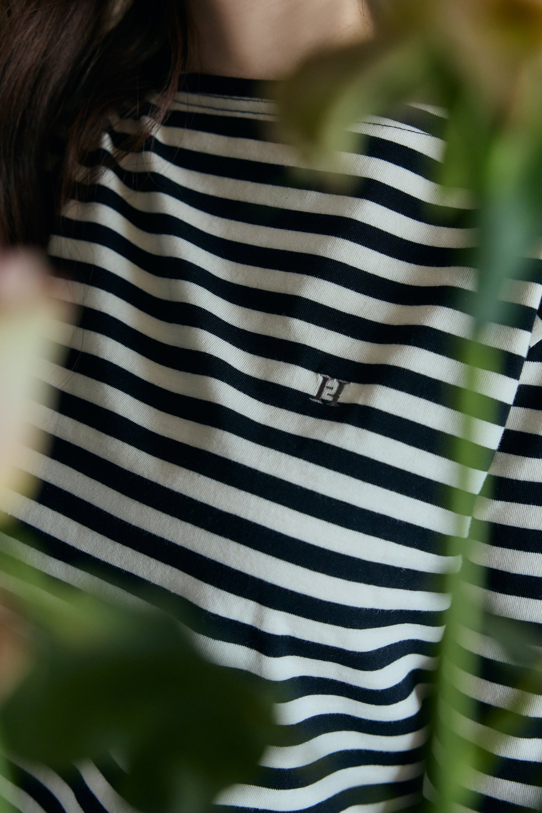 Her lip to ♡ French Striped Top