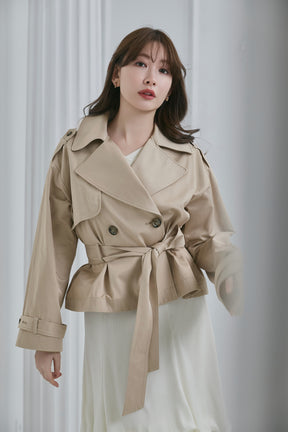 Meline Short Trench Coat