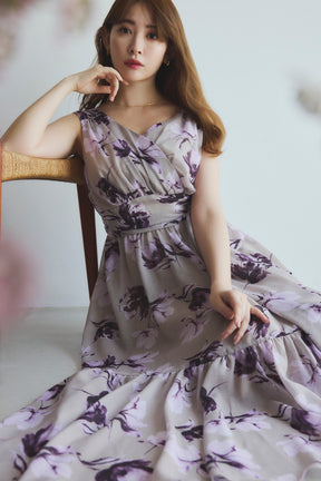 【新色】Anemone Cache-Coeur Long Dress