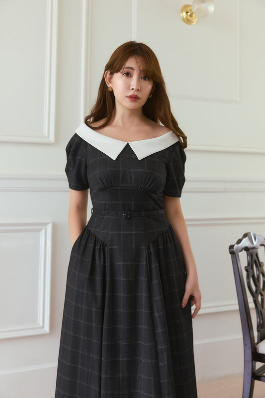 Coralie Belted Dress