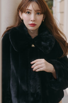 [New Color] Winter Love Faux Fur Coat