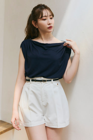 7月上旬発送】Airy Brush Knit Top