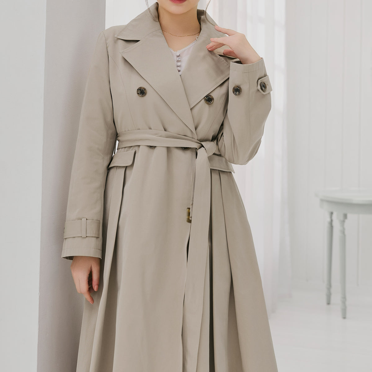 herlipto Gloria Dress Trench Coat Sサイズ Gloria Dress Trench Coat