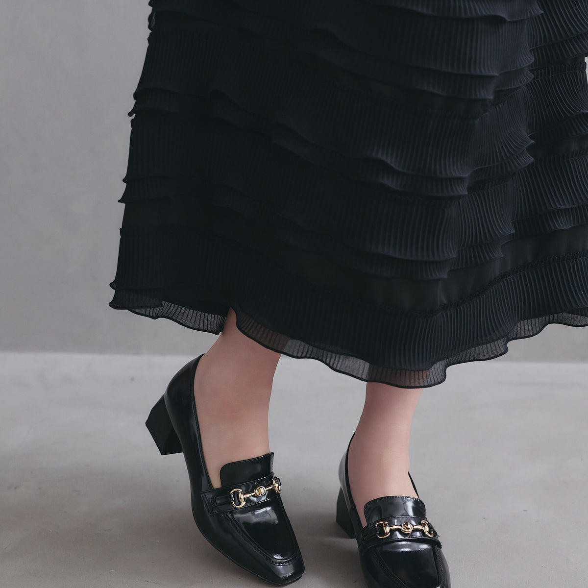 Classic Heeled Bit Loafers