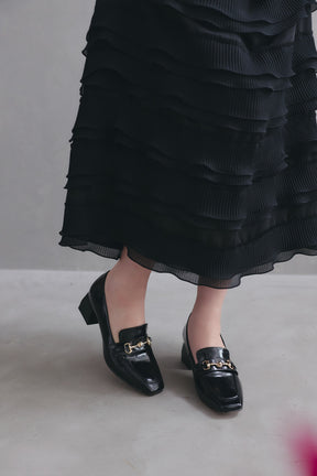 Classic Heeled Bit Loafers