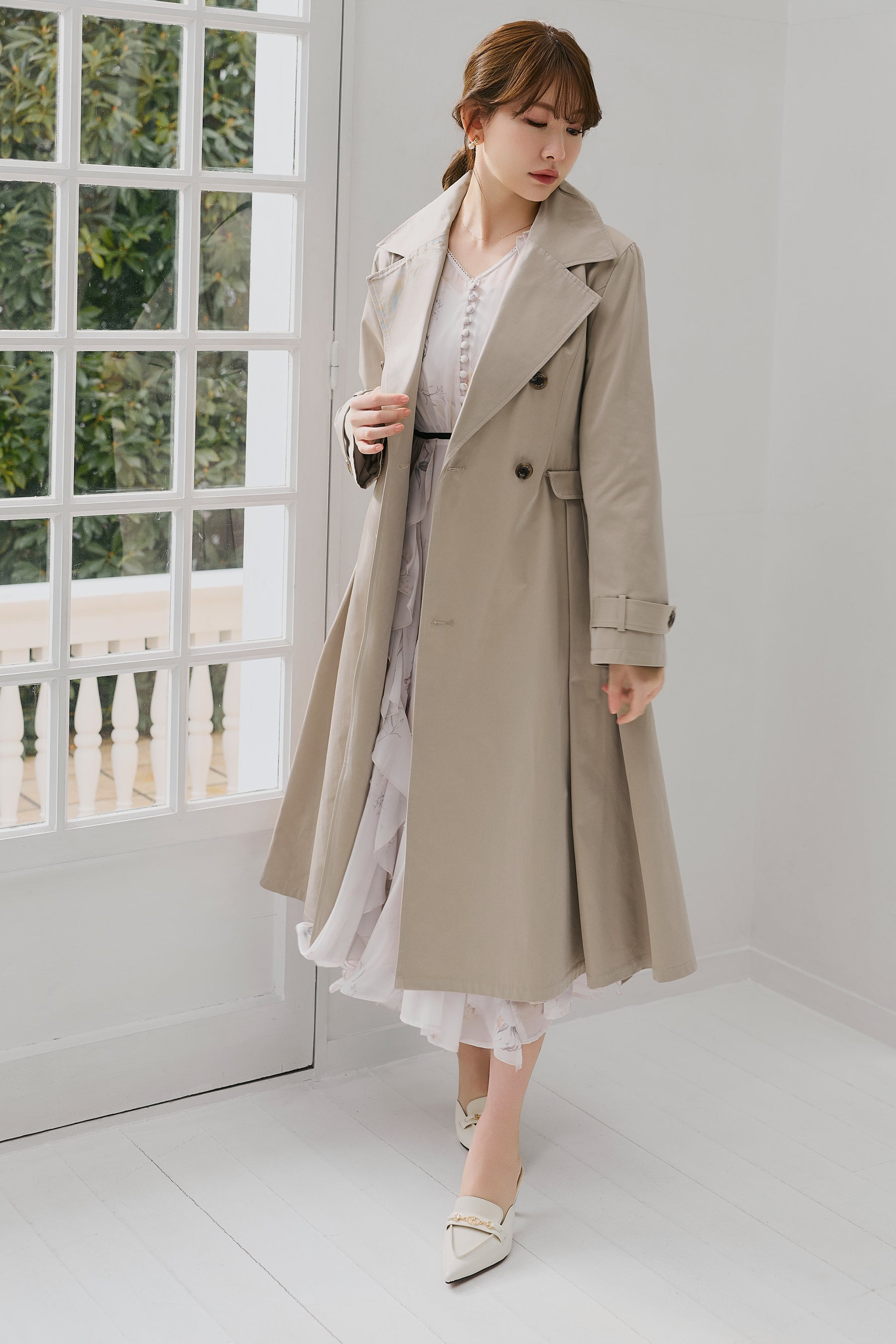 Gloria Dress Trench Coat