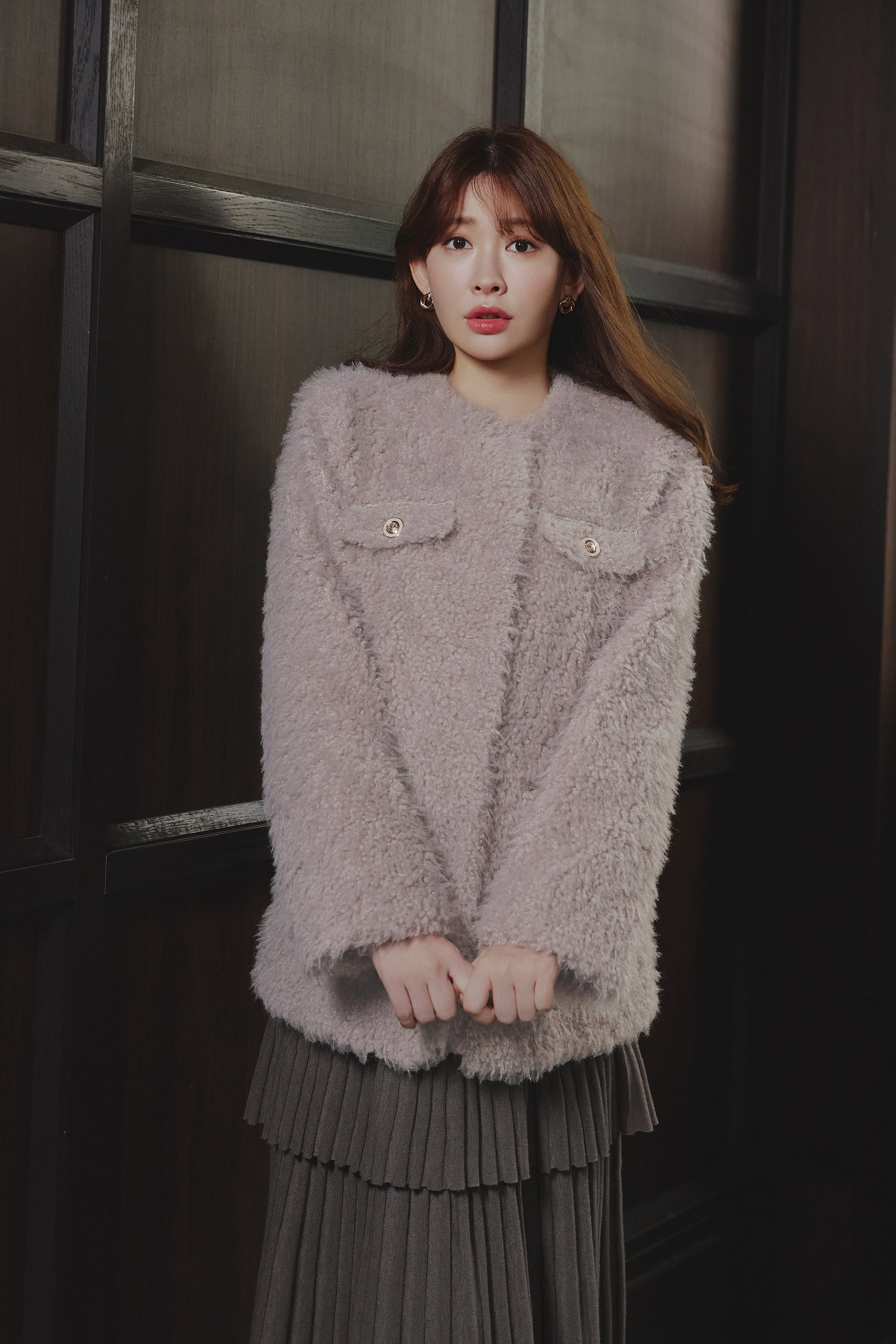 【New Color】Royal Faux Fur Coat