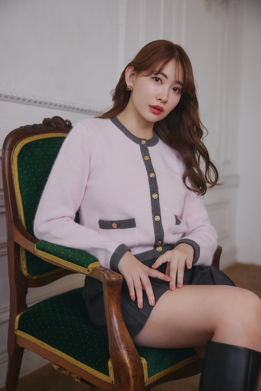 【10月中旬発送】Annelise Knit Cardigan