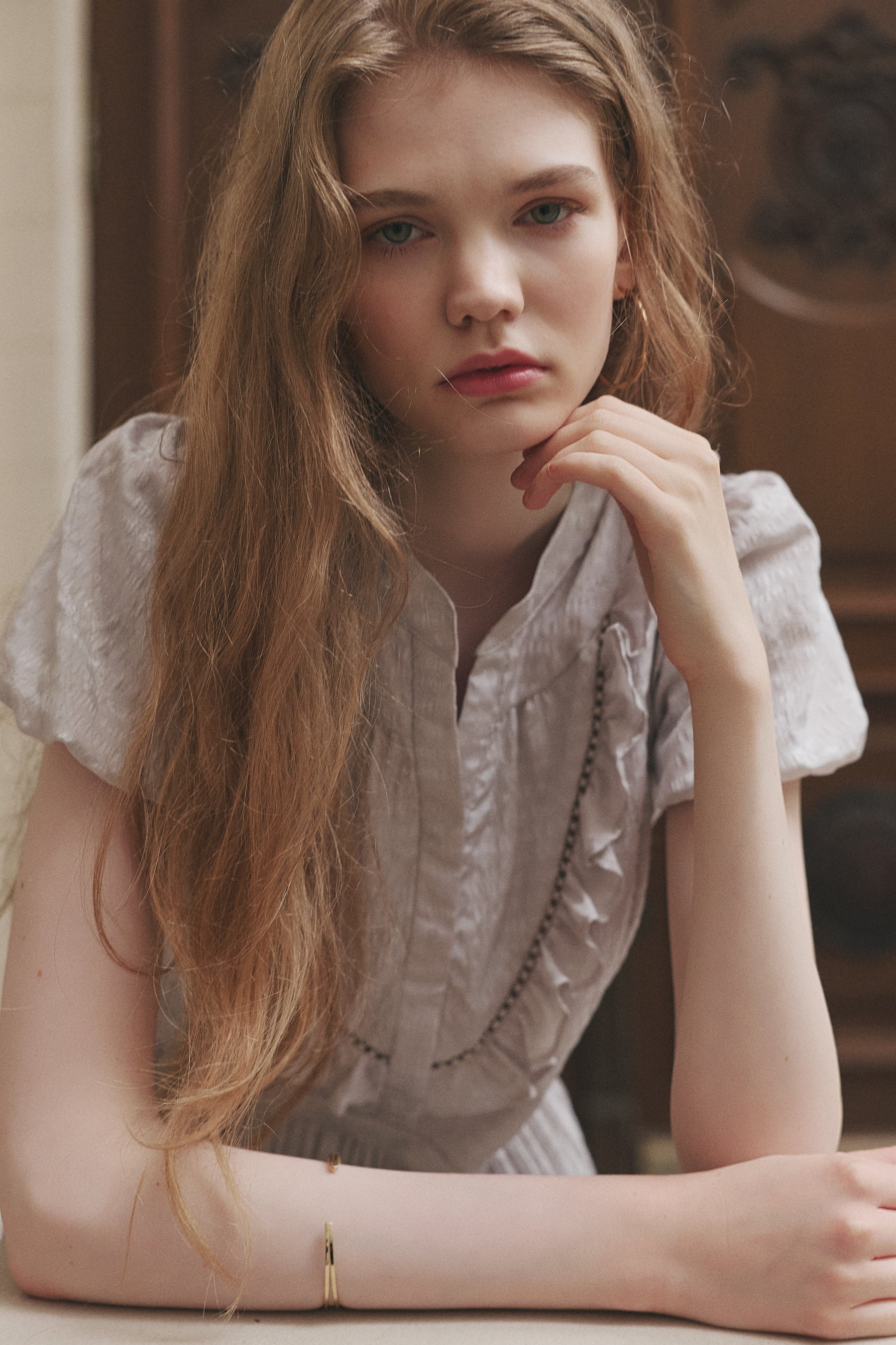 Vol.3 Paisley Satin-Jacquard Dress
