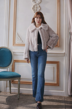 [New color] Winter Love Faux Fur Coat 